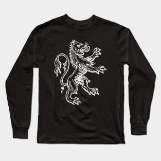 Mythical Heraldic Lion Long Sleeve T-Shirt